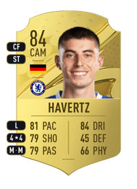 Kai Havertz Rare 84 OVR