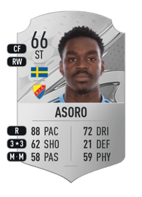 Joel Asoro Rare 66 OVR