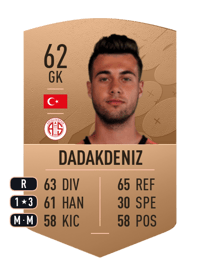 Ataberk Dadakdeniz Common 62 OVR
