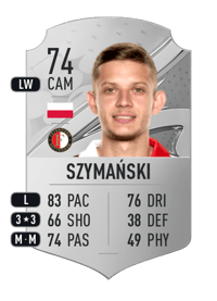 Sebastian Szymański Rare 74 OVR