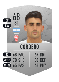 Nicolás Cordero Common 68 OVR