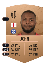Cameron John Common 60 OVR