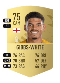 Morgan Gibbs-White Common 75 OVR
