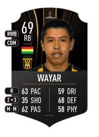 Diego Wayar CONMEBOL LIBERTADORES 69 OVR