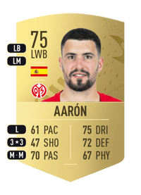Aarón Common 75 OVR