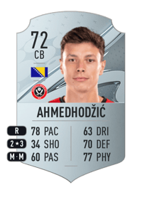 Anel Ahmedhodžić Rare 72 OVR