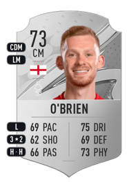 Lewis O'Brien Rare 73 OVR