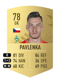 Jiří Pavlenka Common 78 OVR