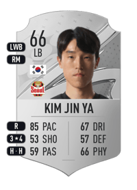 Kim Jin Ya Rare 66 OVR