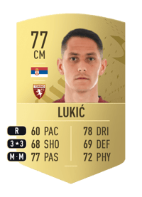 Saša Lukić Common 77 OVR