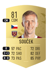 Tomáš Souček Common 81 OVR