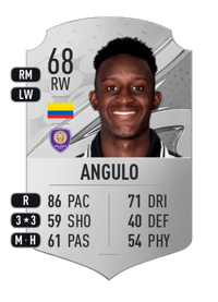Iván Angulo Rare 68 OVR