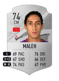 Youssef Maleh Rare 74 OVR