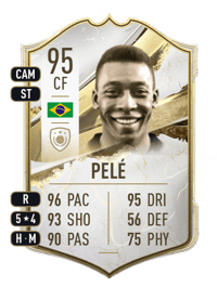 Pelé Icon 95 OVR