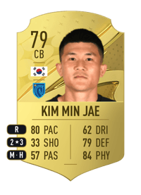 Kim Min Jae Rare 79 OVR