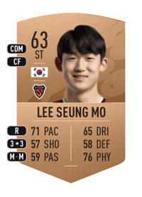 Lee Seung Mo Common 63 OVR