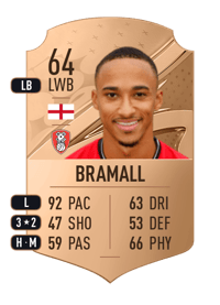 Cohen Bramall Rare 64 OVR
