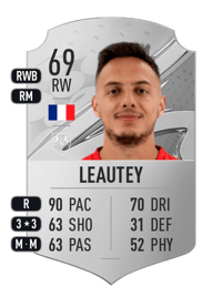 Antoine Leautey Rare 69 OVR