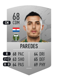Cristhian Paredes Common 68 OVR