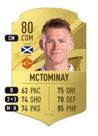 Scott McTominay Rare 80 OVR