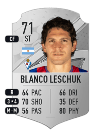 Gustavo Blanco Leschuk Rare 71 OVR