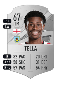 Nathan Tella Rare 67 OVR