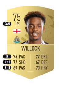 Joe Willock Common 75 OVR