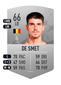Thibault De Smet Common 66 OVR