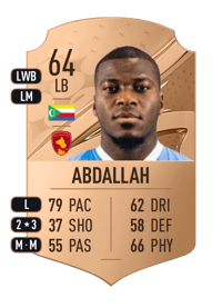 Abdel Hakim Abdallah Rare 64 OVR