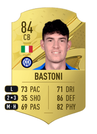 Alessandro Bastoni Rare 84 OVR