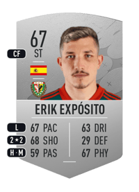 Erik Expósito Common 67 OVR