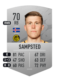 Alfons Sampsted Common 70 OVR