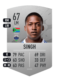 Luther Singh Common 67 OVR