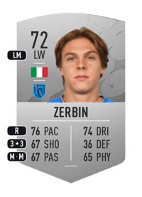 Alessio Zerbin Common 72 OVR
