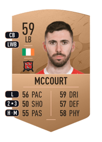 Robbie McCourt Common 59 OVR