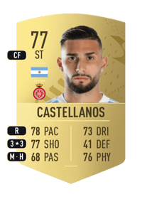 Valentin Castellanos Common 77 OVR