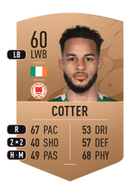 Barry Cotter Common 60 OVR