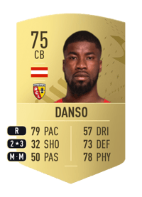 Kevin Danso Common 75 OVR