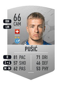 Petar Pušić Common 66 OVR