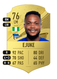 Chidera Ejuke Rare 76 OVR