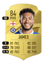 Reece James Rare 84 OVR