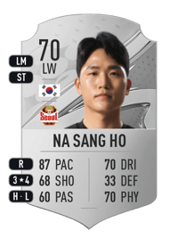 Na Sang Ho Rare 70 OVR