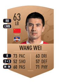 Wang Wei Common 63 OVR