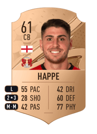 Dan Happe Rare 61 OVR