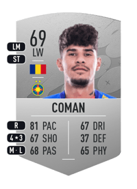 Florinel Coman Common 69 OVR