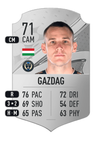 Dániel Gazdag Rare 71 OVR