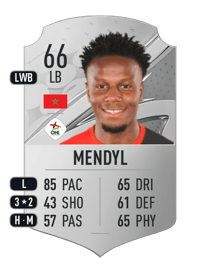 Hamza Mendyl Rare 66 OVR