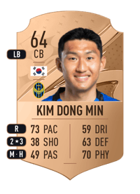 Kim Dong Min Rare 64 OVR