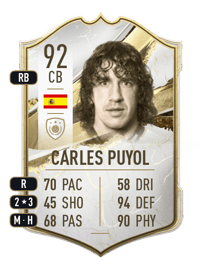 Carles Puyol Icon 92 OVR
