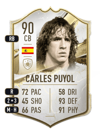 Carles Puyol Icon 90 OVR